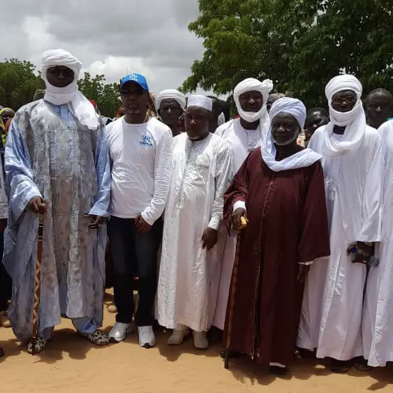 Tchad : le Sultan de Dar-Sila à la rencontre des réfugiés soudanais