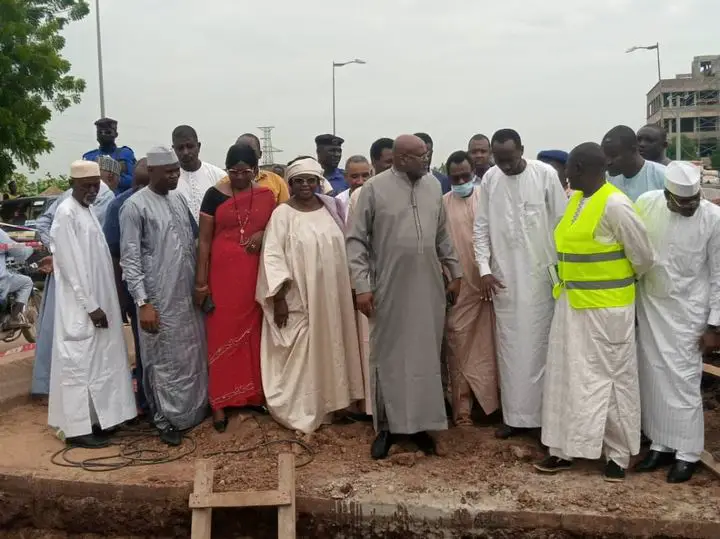 Tchad : le ministre de l’Aménagement du territoire visite des chantiers à N’Djamena