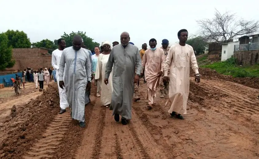 Tchad : le ministre de l’Aménagement du territoire visite des chantiers à N’Djamena