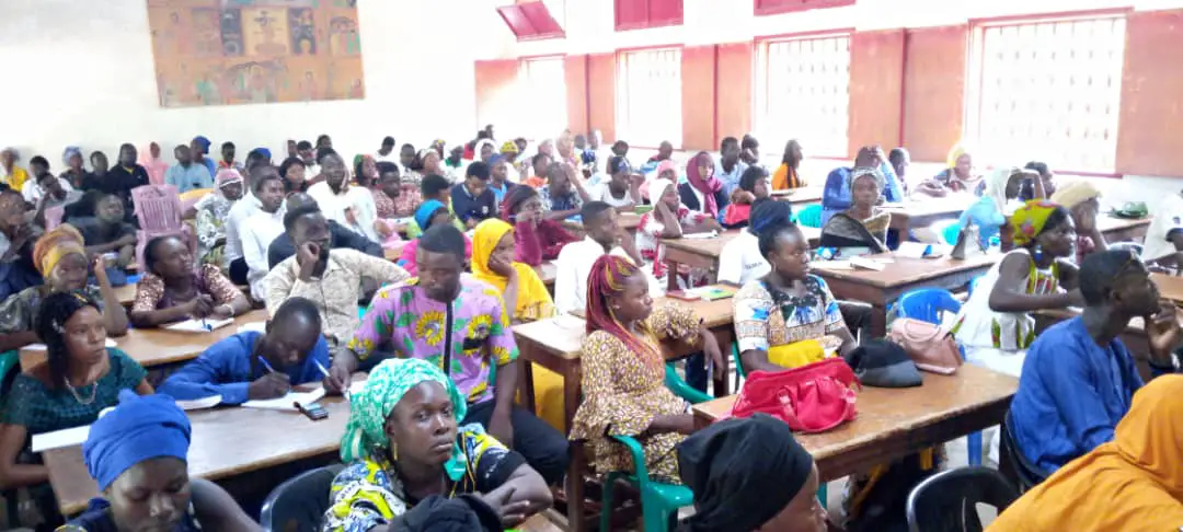 Tchad : 250 jeunes du Moyen-Chari s'engagent pour le leadership et le plaidoyer de paix