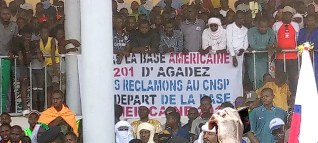 Niger : Des manifestants réclament le départ des soldats américains d’Agadez