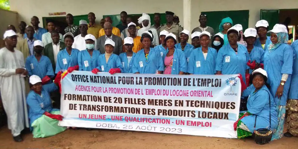 Tchad : formation de filles-mères en technique de transformation des produits locaux à Doba