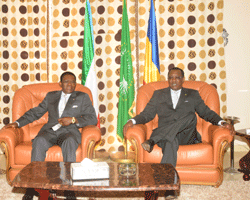 Tchad : Le Président équato-guinéen Teodoro Obiang Nguema à N'Djamena