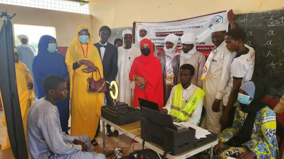 Tchad : des jeunes volontaires soutiennent le recensement à Abougoudam