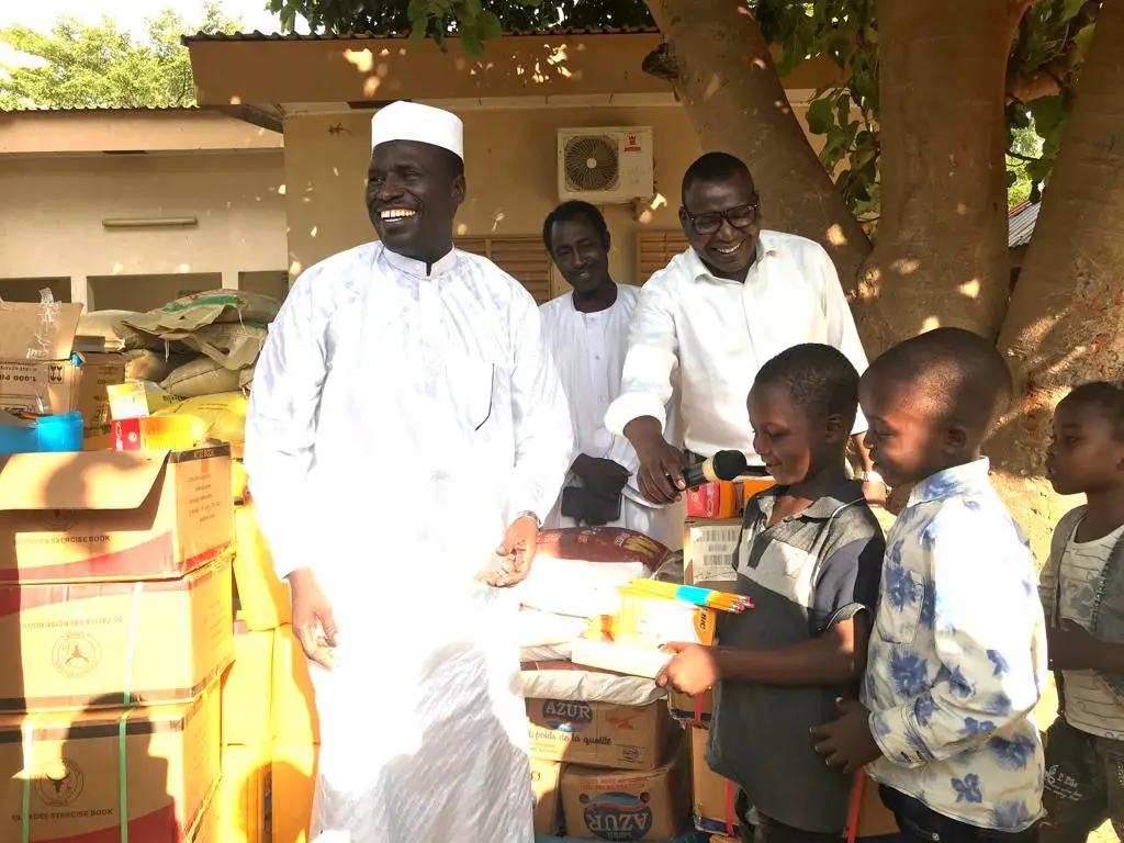 Tchad : le village SOS d'Enfants de Ndjari réceptionne un généreux don grâce au DG de l’ONASA