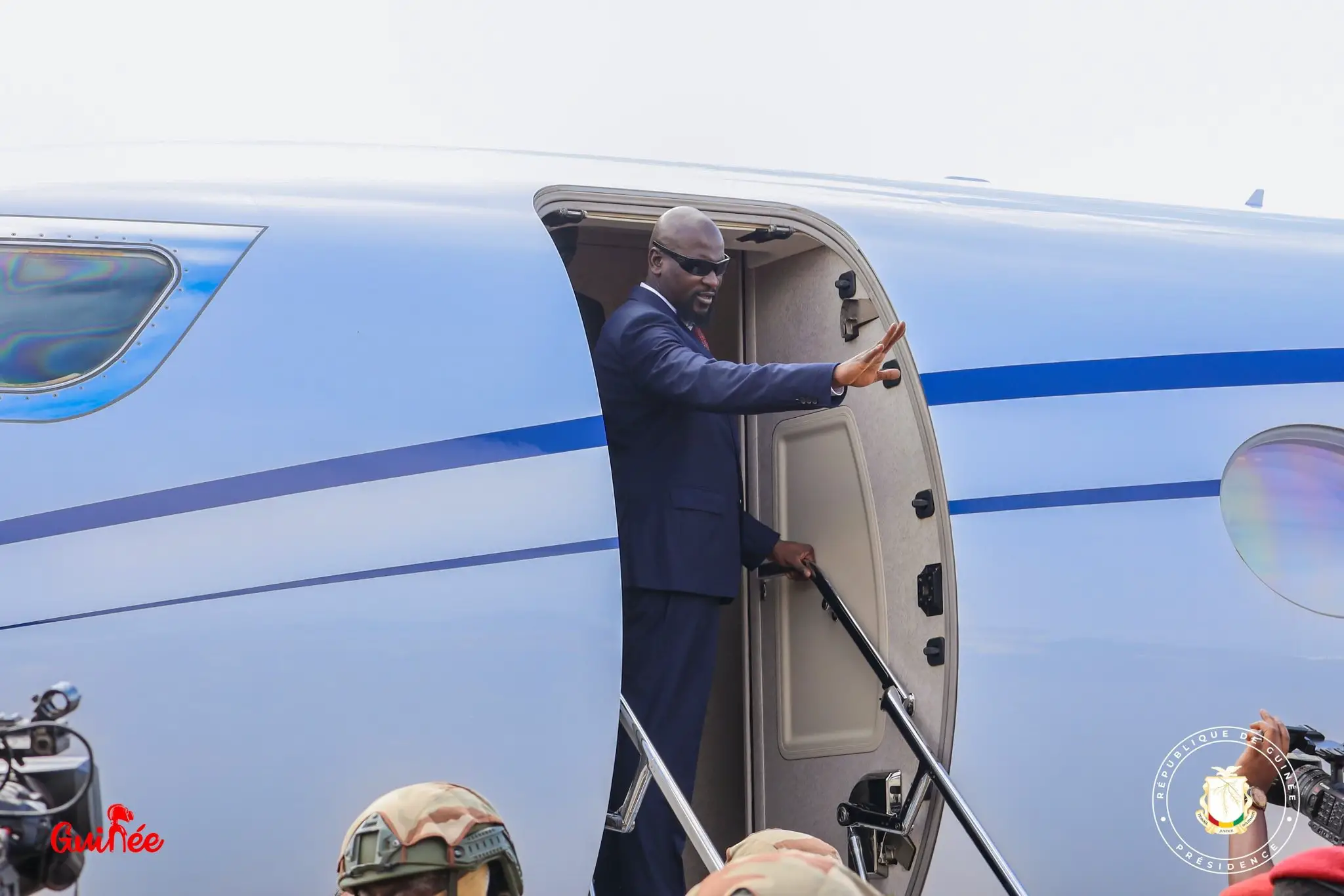 Guinée : Le Colonel Doumbouya en route pour les Etats Unis