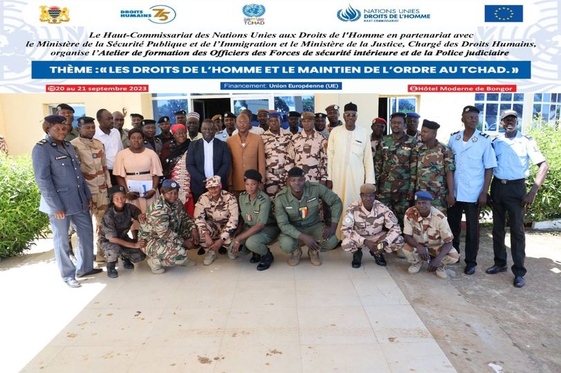 Tchad : des officiers de sécurité formés sur les droits de l'Homme à Bongor