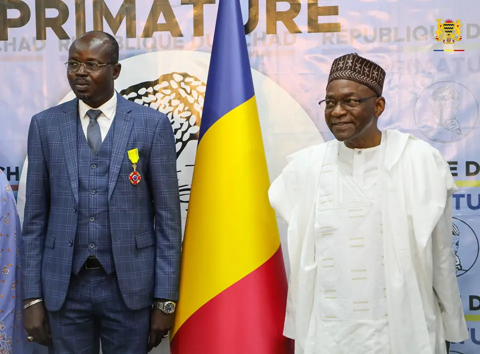 Tchad : un magistrat intègre décoré par le premier ministre Saleh Kebzabo