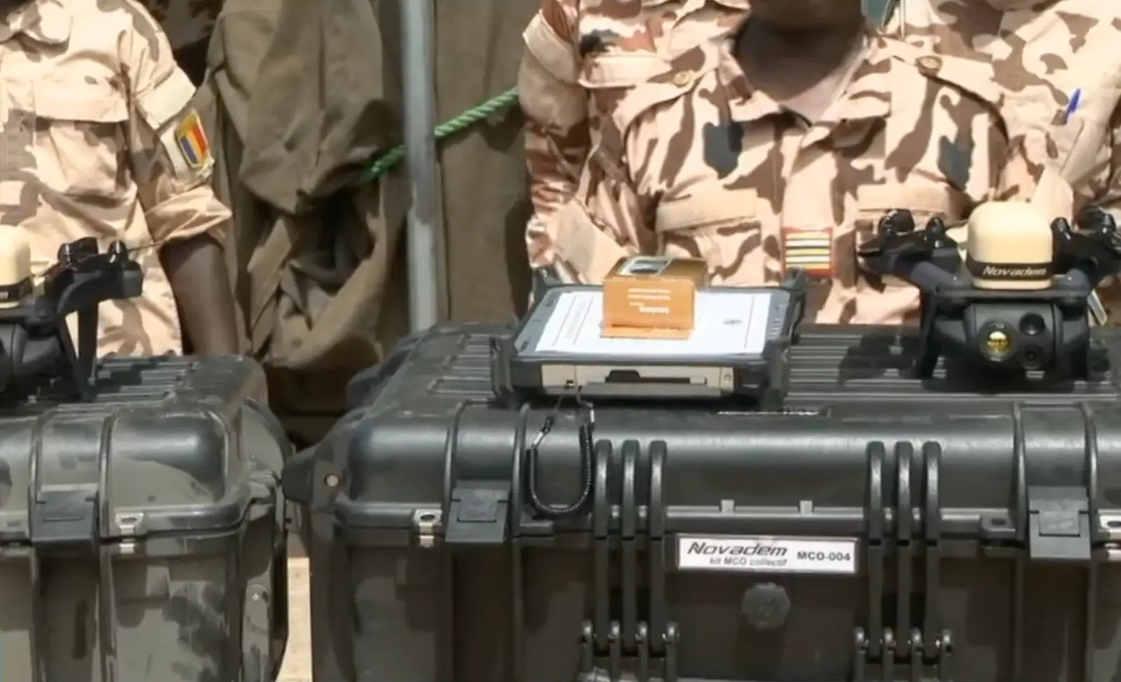 Tchad : le groupement spécial antiterroriste réceptionne des drones de surveillance et des camions