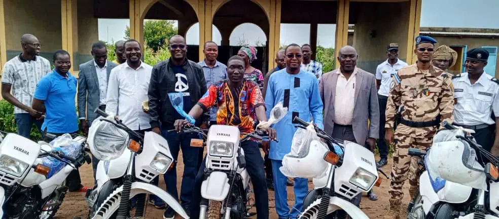 Tchad : le district de Kelo renforce son équipement médical avec l'arrivée de motos