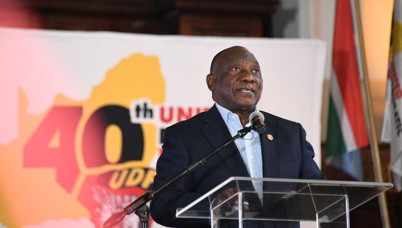 Ramaphosa : le développement énergétique est une priorité de l'Afrique