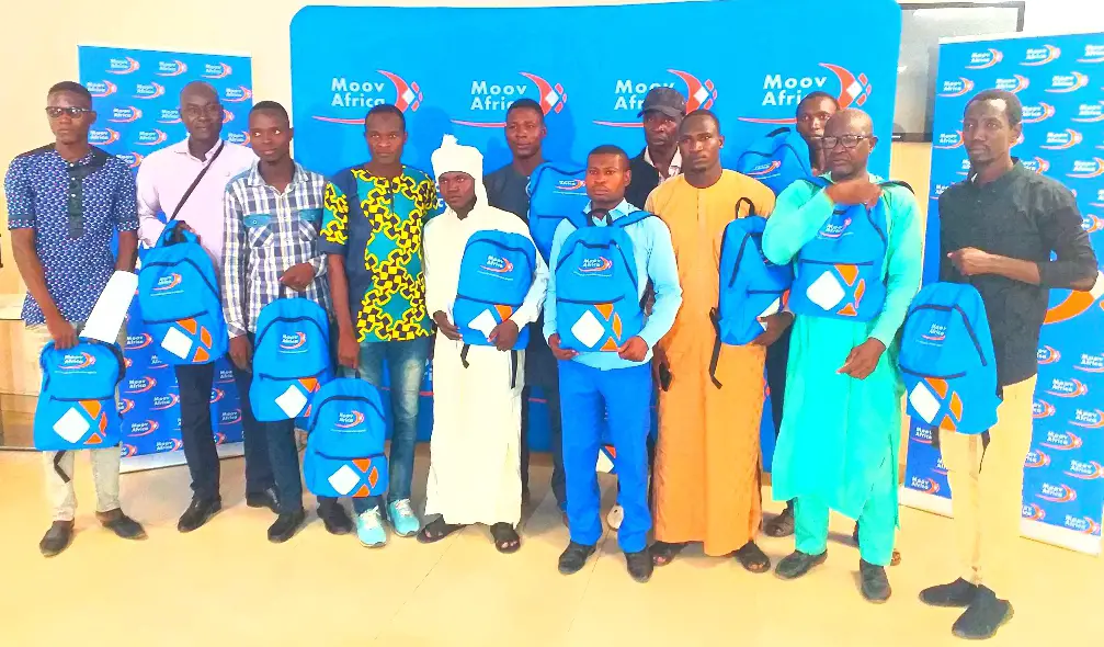 Tchad : Moov Africa récompense les gagnants du QUIZ KITS SCOLAIRES 2023