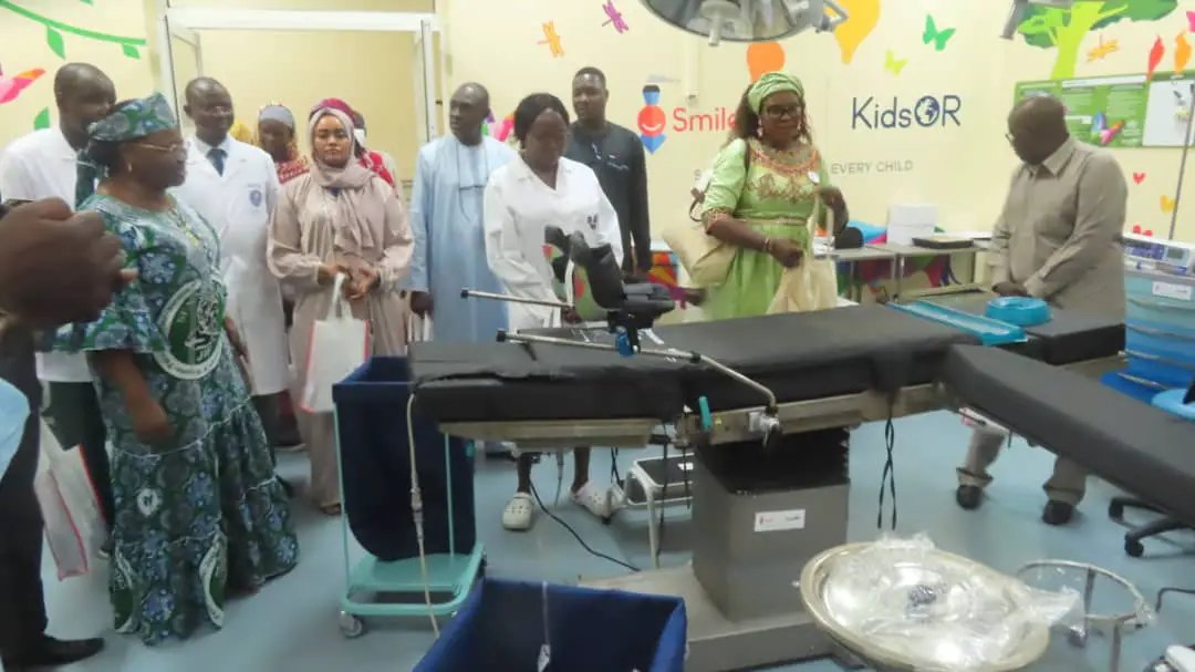 Tchad : inauguration d'un bloc opératoire pédiatrique au CHU de la Mère et de l'Enfant