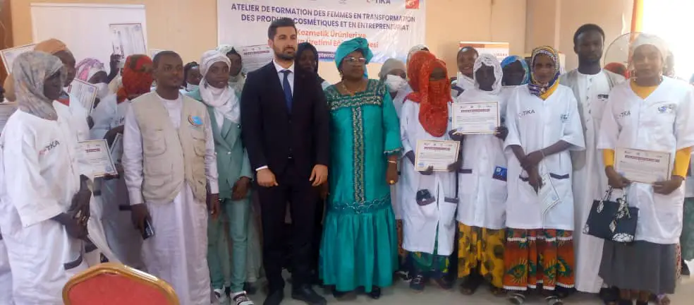 Tchad : 40 femmes formées en transformation de produits cosmétiques, une initiative de TIKA