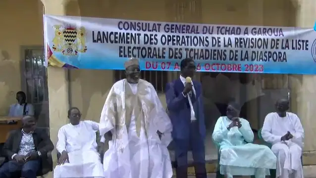 Tchad : Lancement au Cameroun de l’opération de révision des listes électorales tchadiennes