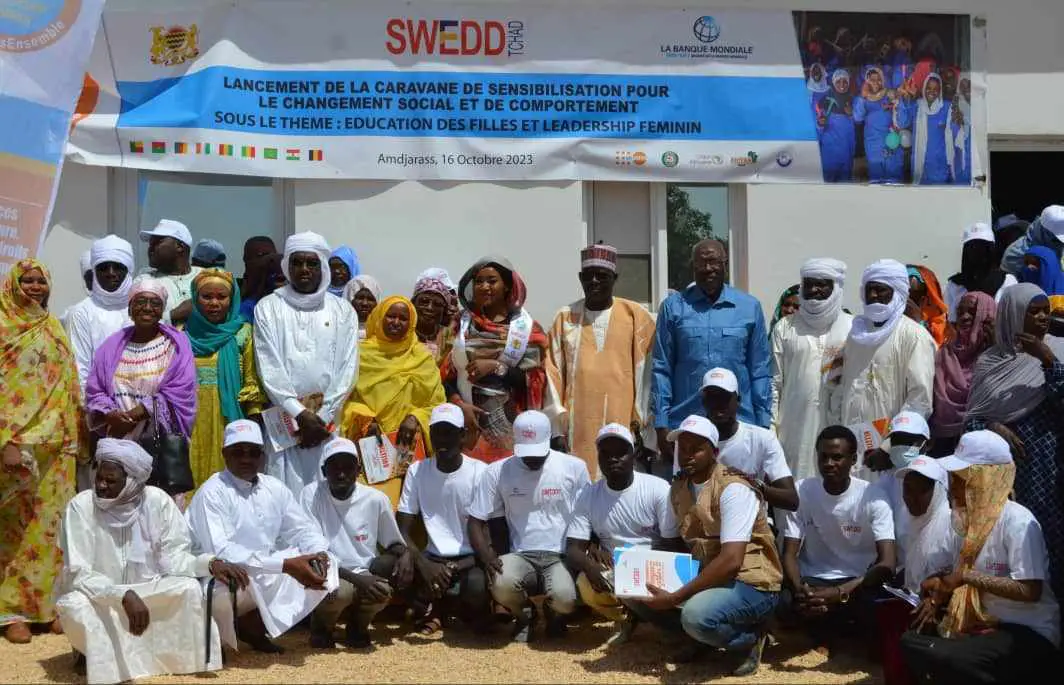 Tchad : SWEDD lance la caravane Stronger Together 2023 à Amdjarass