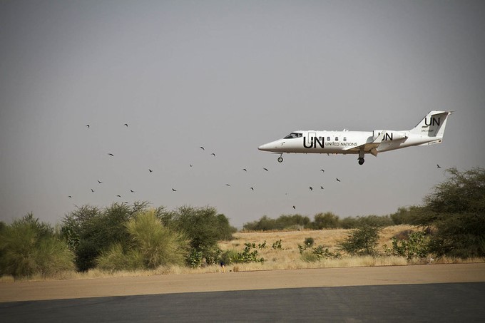 Mali : Un avion de la Minusma touché à l'aile (ONU)