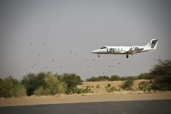 Mali : Un avion de la Minusma touché à l'aile (ONU)