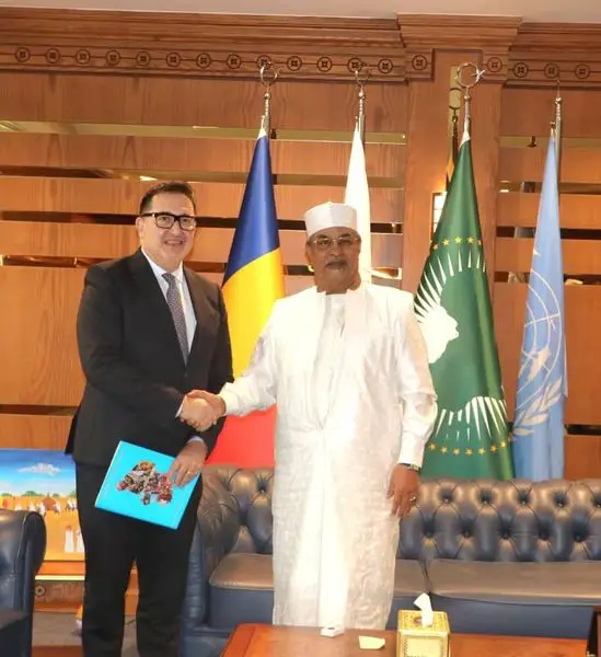 Tchad : Le représentant de l’Unicef reçu par le ministre des Affaires étrangères