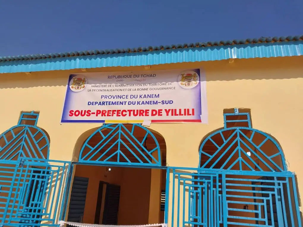 Tchad : des ouvrages administratifs inaugurés à Yilili, au Kanem