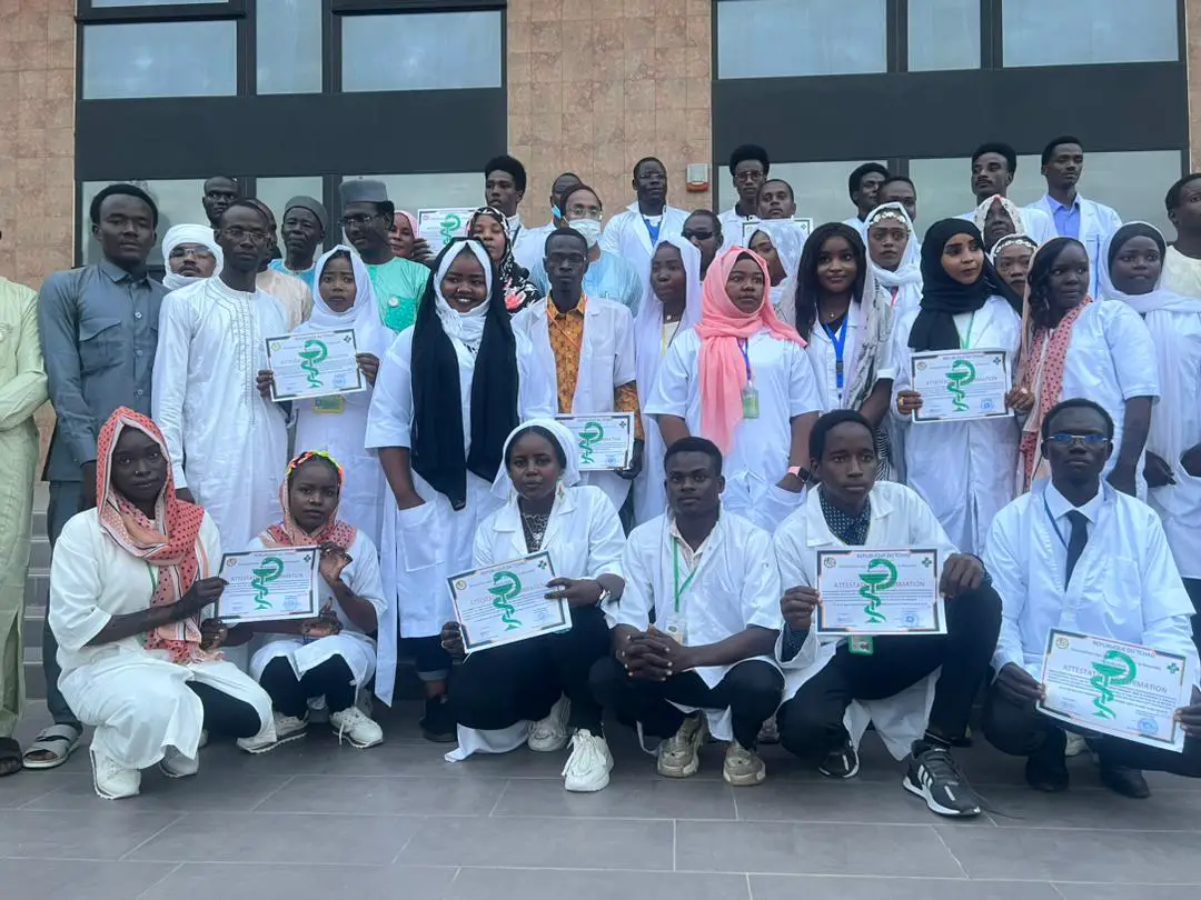 Tchad : l'AJUNG forme 32 jeunes en secourisme et soins infirmiers de base à N'Djamena