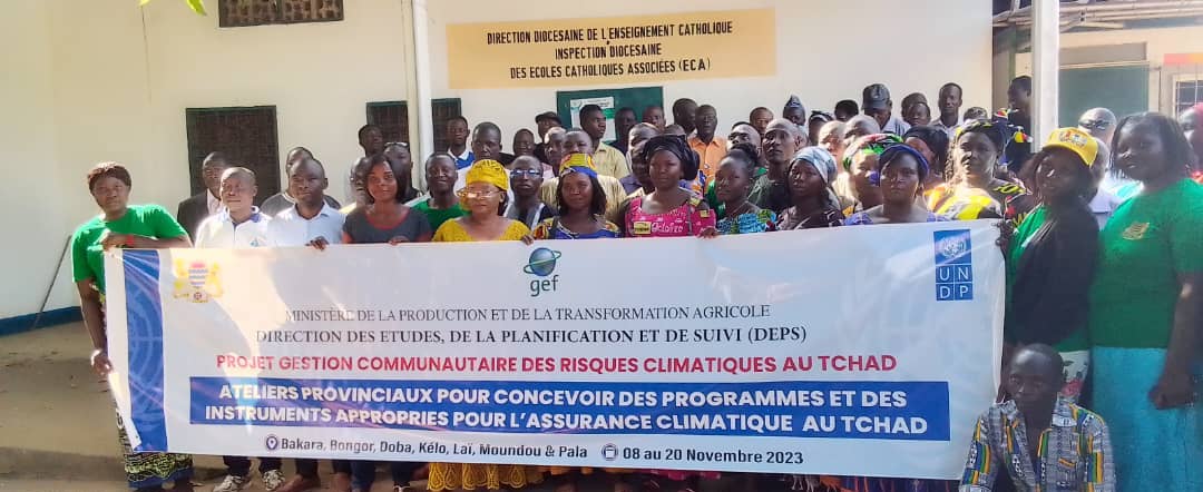 Tchad : vers une agriculture résiliente avec des solutions d'assurance climatique pour le Logone Oriental Tchad : vers une agriculture résiliente avec des solutions d'assurance climatique pour le Logone Oriental