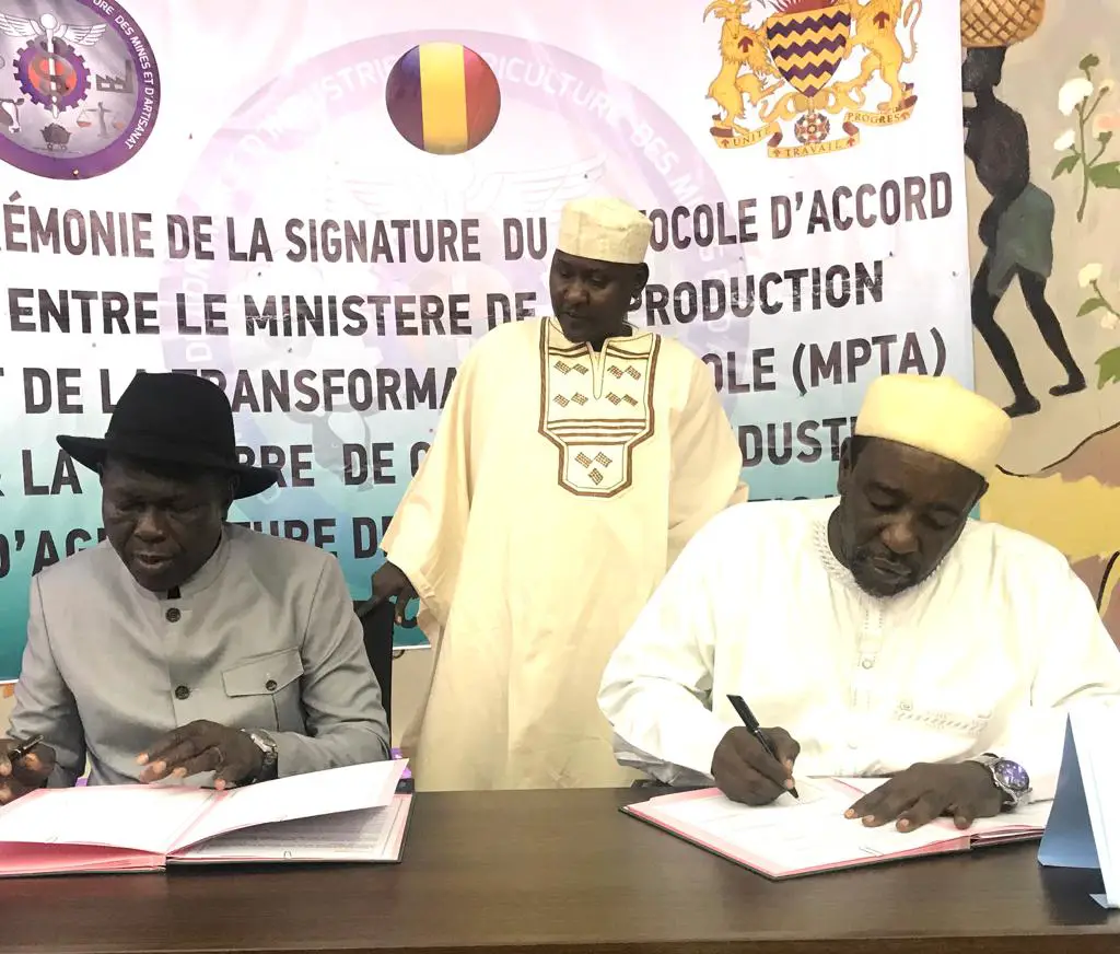 Tchad : accord-cadre entre le ministère de l’Agriculture et la Chambre de commerce