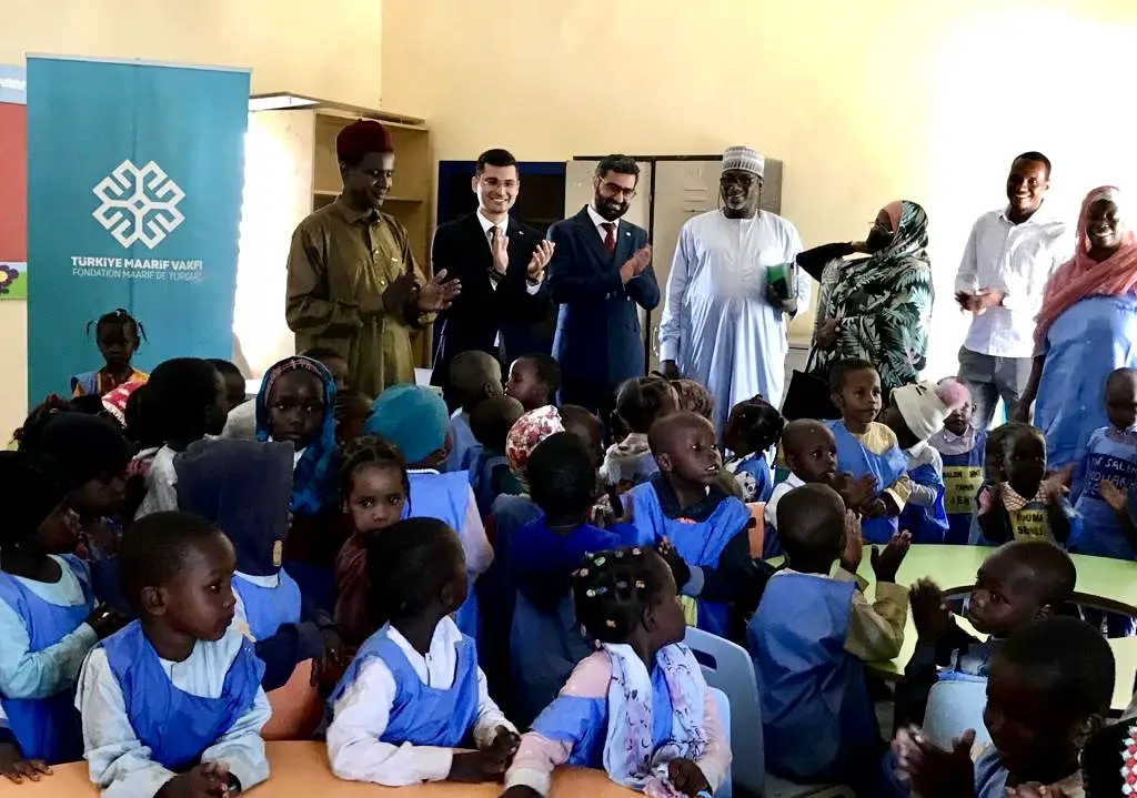 Tchad : la Fondation turque Maarif équipe un jardin d'enfants à N'Djamena