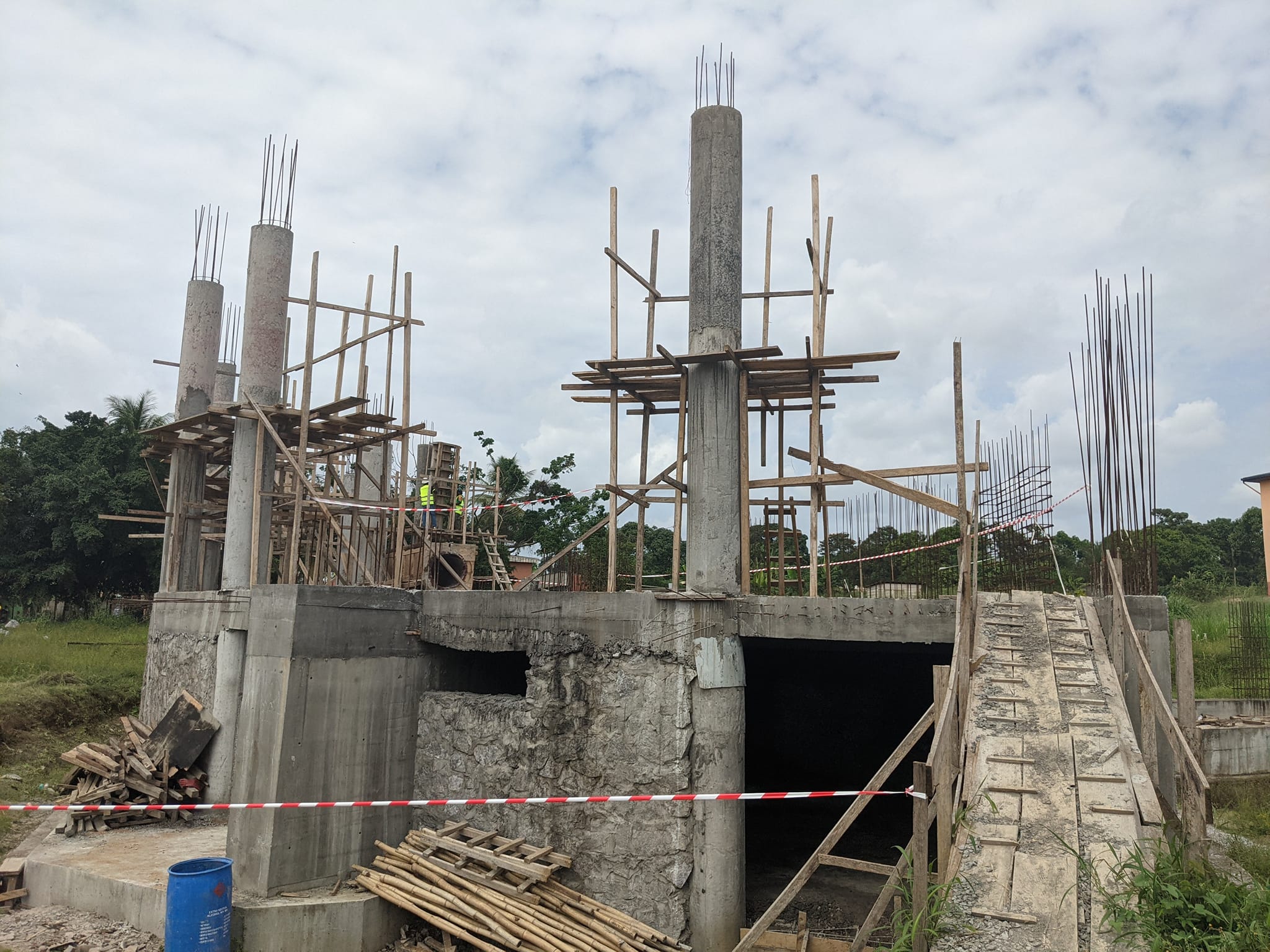 Cameroun : les travaux de construction de la Cathédrale d'Obala avancent