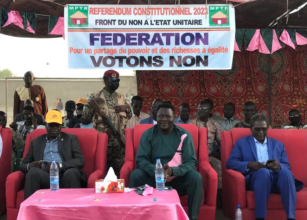 Tchad : le ​MPTR prône le "NON" au référendum en faveur de l'État fédéral