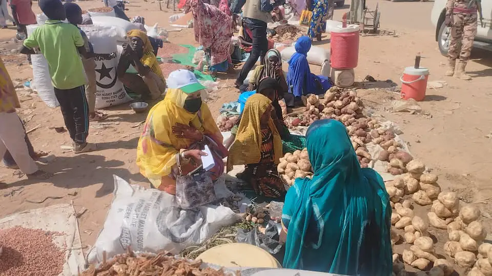 Tchad : une campagne dynamique au marché d'Ati pour le 'Oui' au référendum