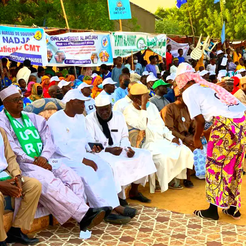 Tchad : la Coalition provinciale pour le Oui mobilise la population du 10ème arrondissement à N'Djamena