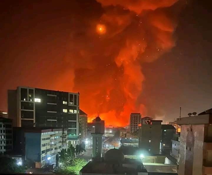 Guinée (Conakry) - Explosion dans un dépôt d’hydrocarbures : Le Président Mamadi Doumbouya  présente ses « condoléances attristées aux familles des victimes »