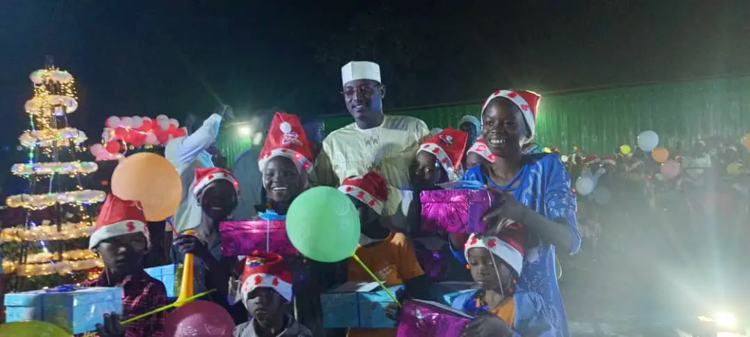 Tchad - Réveillon de Noël: Le Gouverneur de la province du Moyen-Chari a communié avec 200 enfants en situation difficile de la ville de Sarh