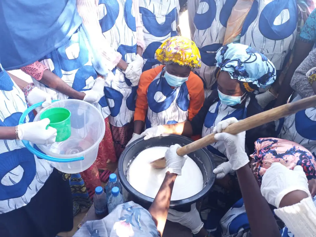 Tchad : le THEMACULT forme les jeunes mères à la fabrication de savons