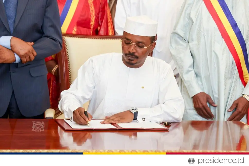 Tchad : Promulgation de la Constitution de la 5ème République