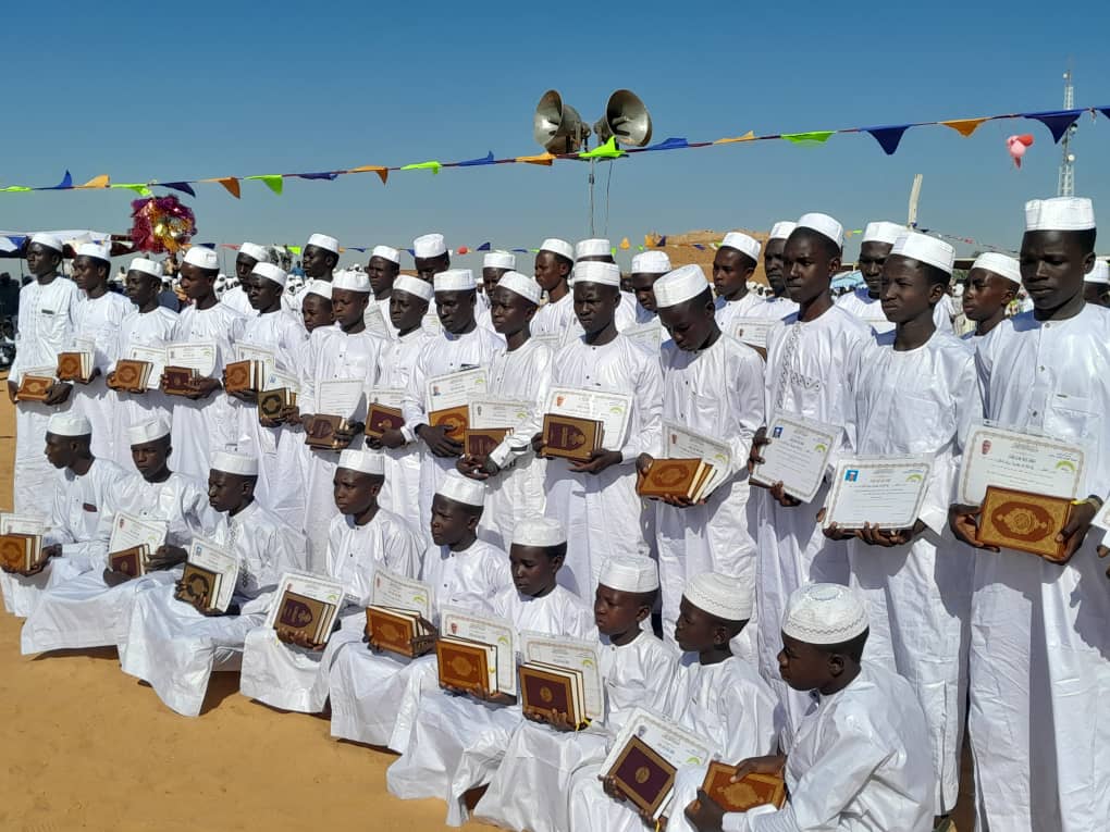 Tchad : 9e promotion de mémorisation du Saint Coran à Chokoyan, 64 étudiants célébrés