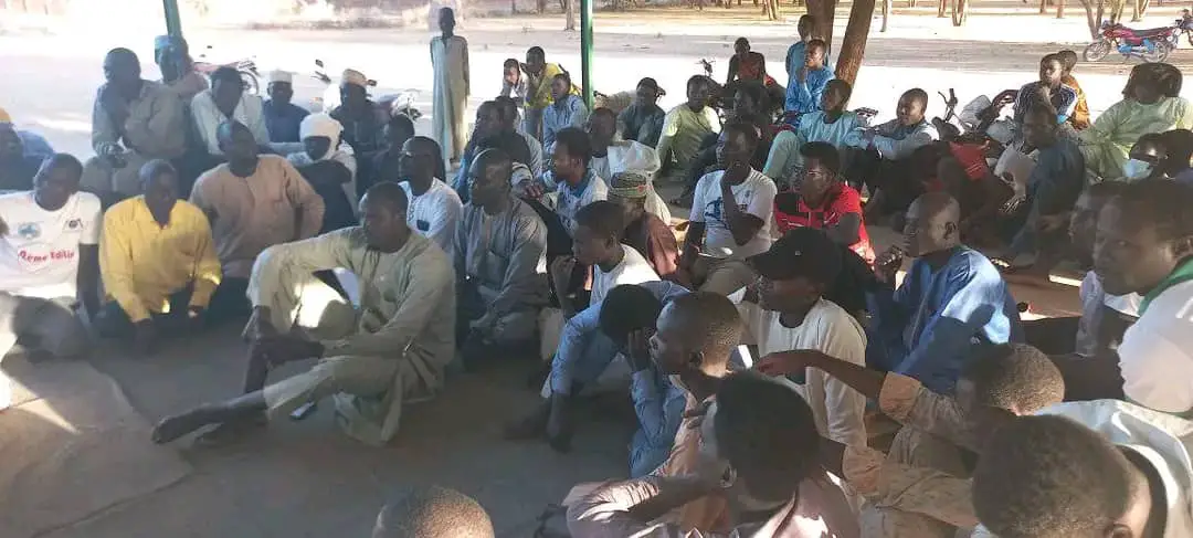 Tchad : les jeunes de Baro mobilisés pour la construction d'un nouveau centre culturel
