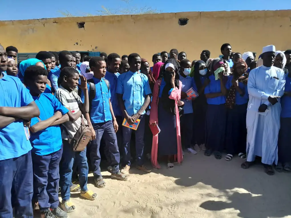 Tchad : le secrétaire général de la province du Kanem inspecte les établissements scolaires