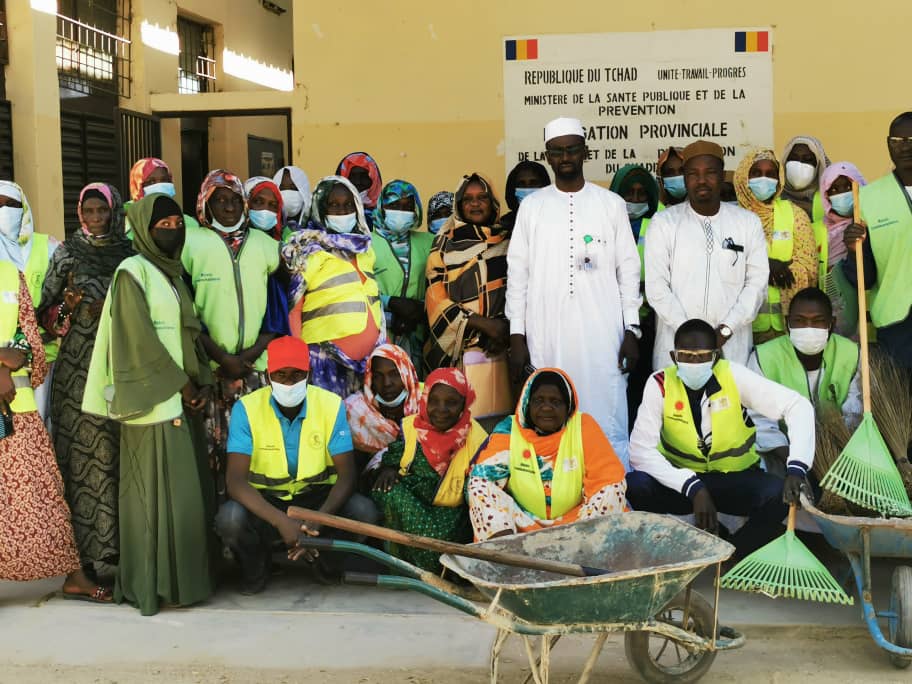 Tchad : les relais communautaires du Ouaddaï font une action de citoyenneté au CHU d'Abéché