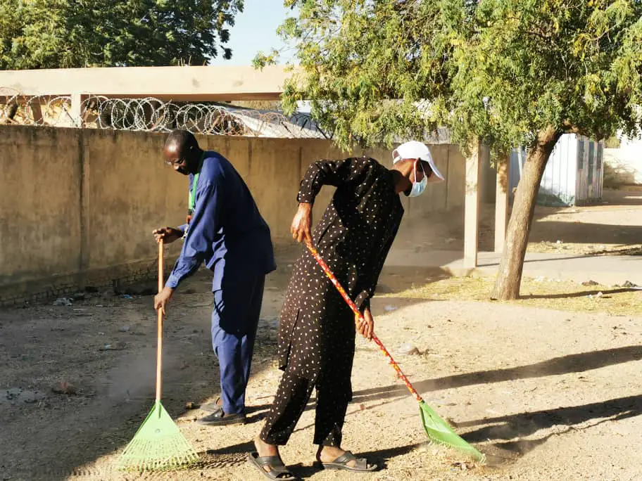 Tchad : les relais communautaires du Ouaddaï font une action de citoyenneté au CHU d'Abéché