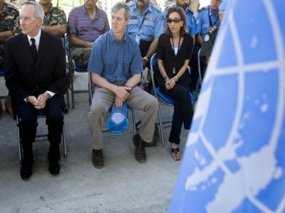 La Cheffe de la MINURSO tance les responsables algériens et polisariens à Tindouf