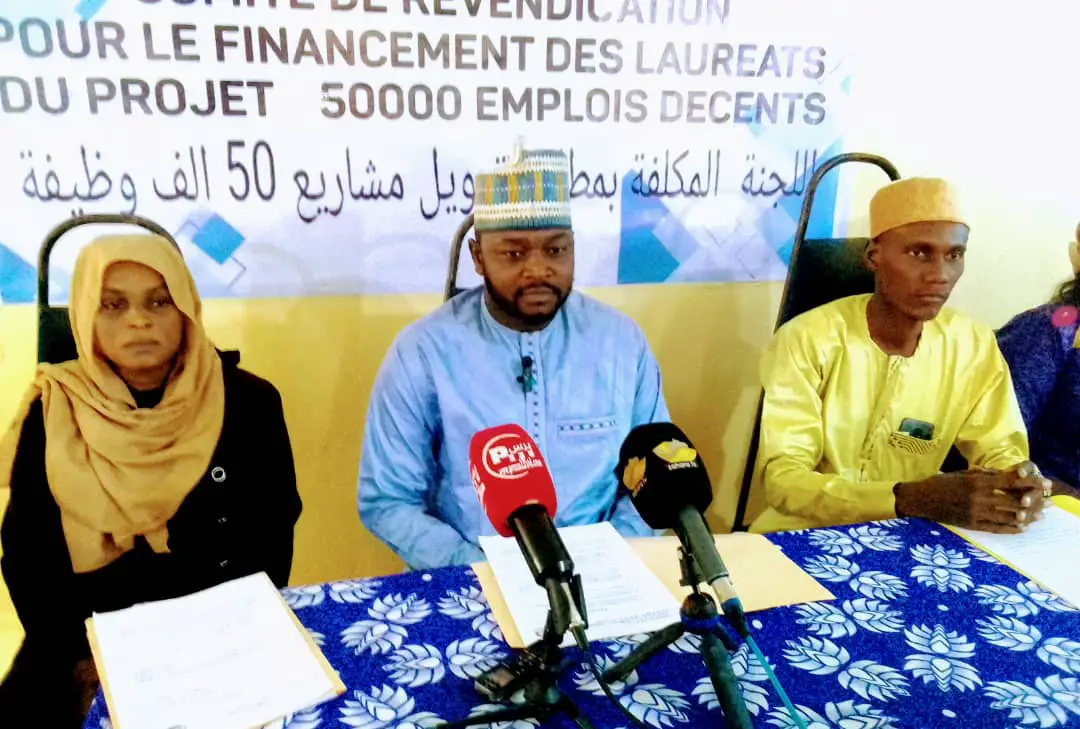 Tchad : un Comité de revendication pour le financement des lauréats du projet 50 000 emplois décent