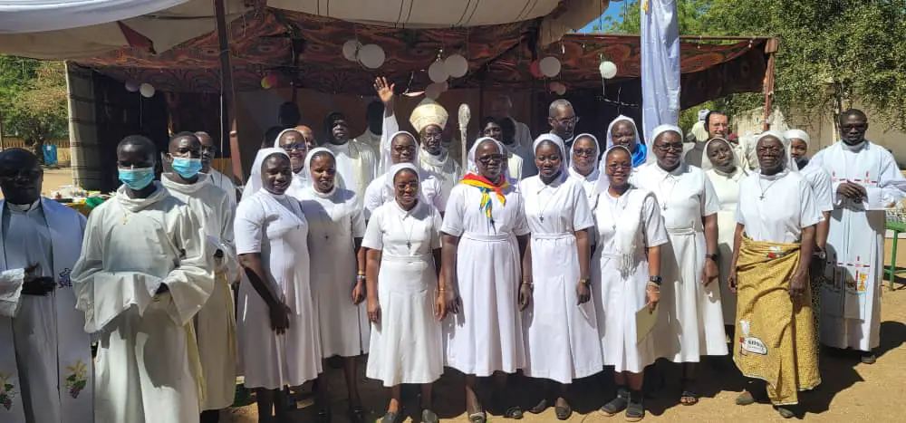 Tchad : sœur Jacqueline Outhouma s'engage officiellement au service chrétien à Baro
