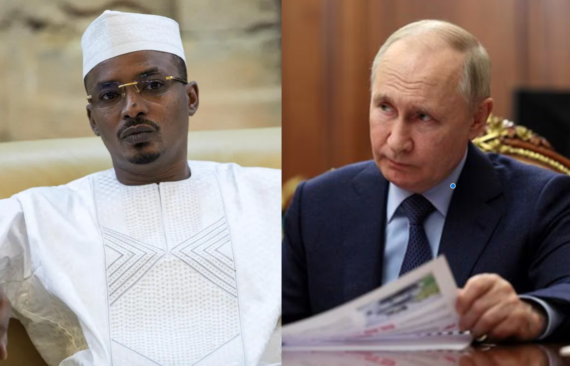 Russie : un entretien prévu demain entre Vladimir Poutine et Mahamat Idriss Deby