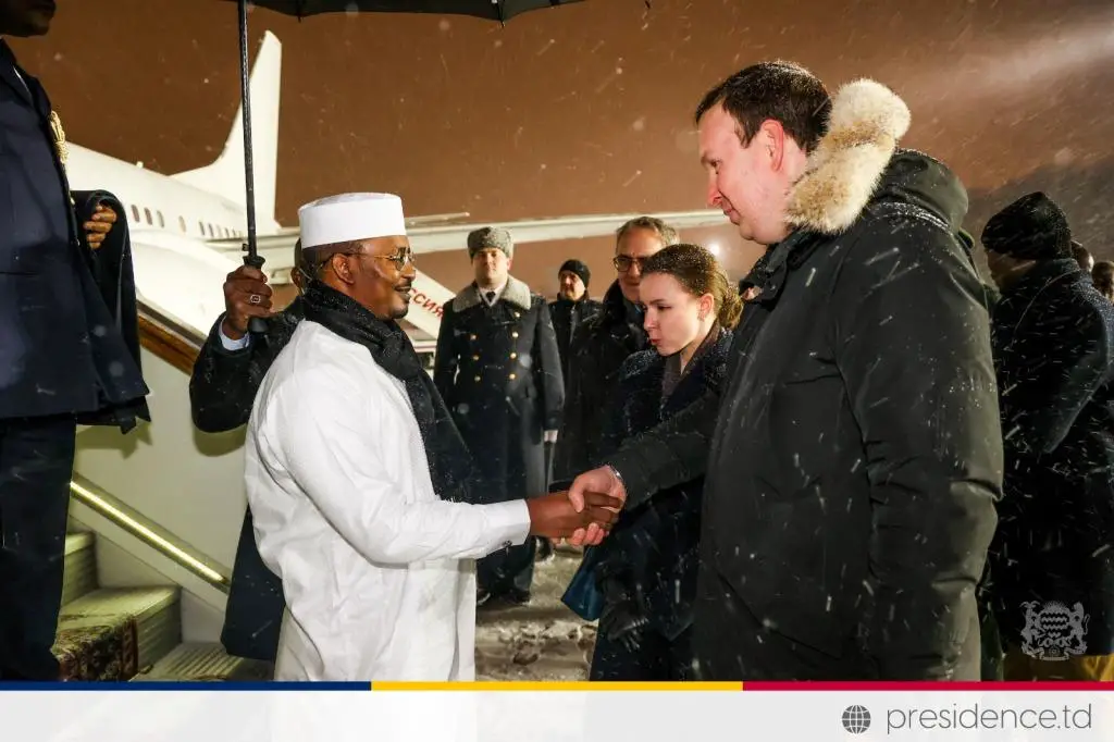 Tchad-Russie : le président Mahamat Idriss Deby est à Moscou