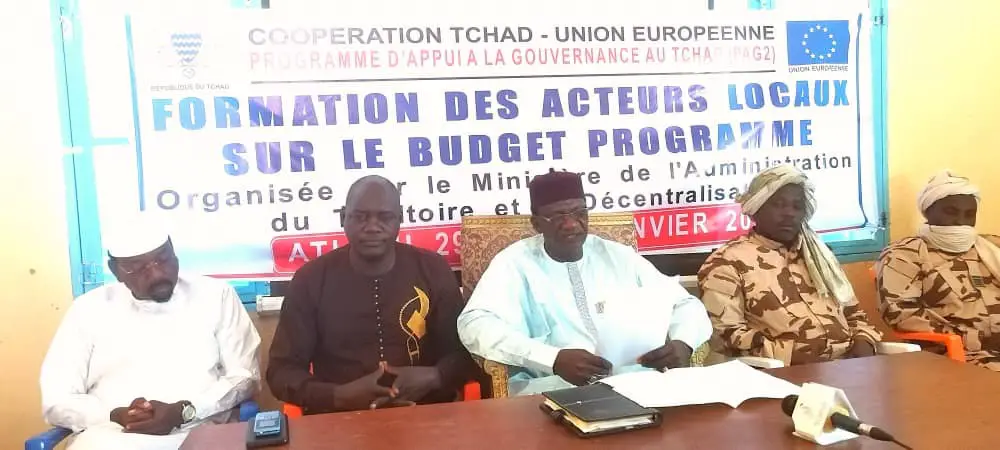 Tchad : les acteurs locaux d’Ati formés sur le budget programme
