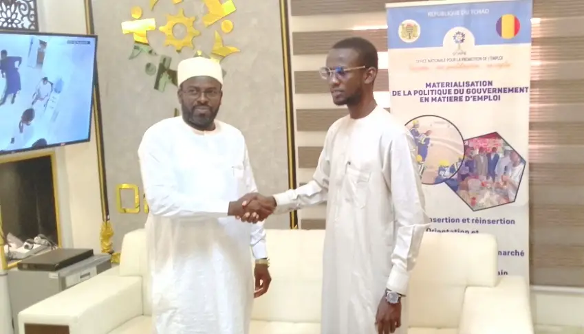 Tchad : prise de fonction du nouveau directeur de l'ONAPE, Noussaradine Abakar Kessou