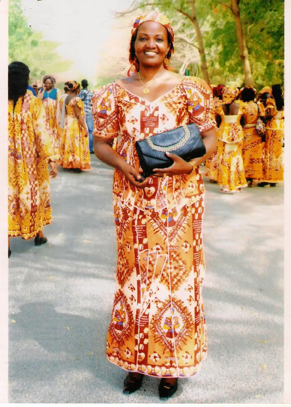 Madame Bango Bilong épouse Chétima  Hamidou, directrice de l’école maternelle d'application de Douggoi