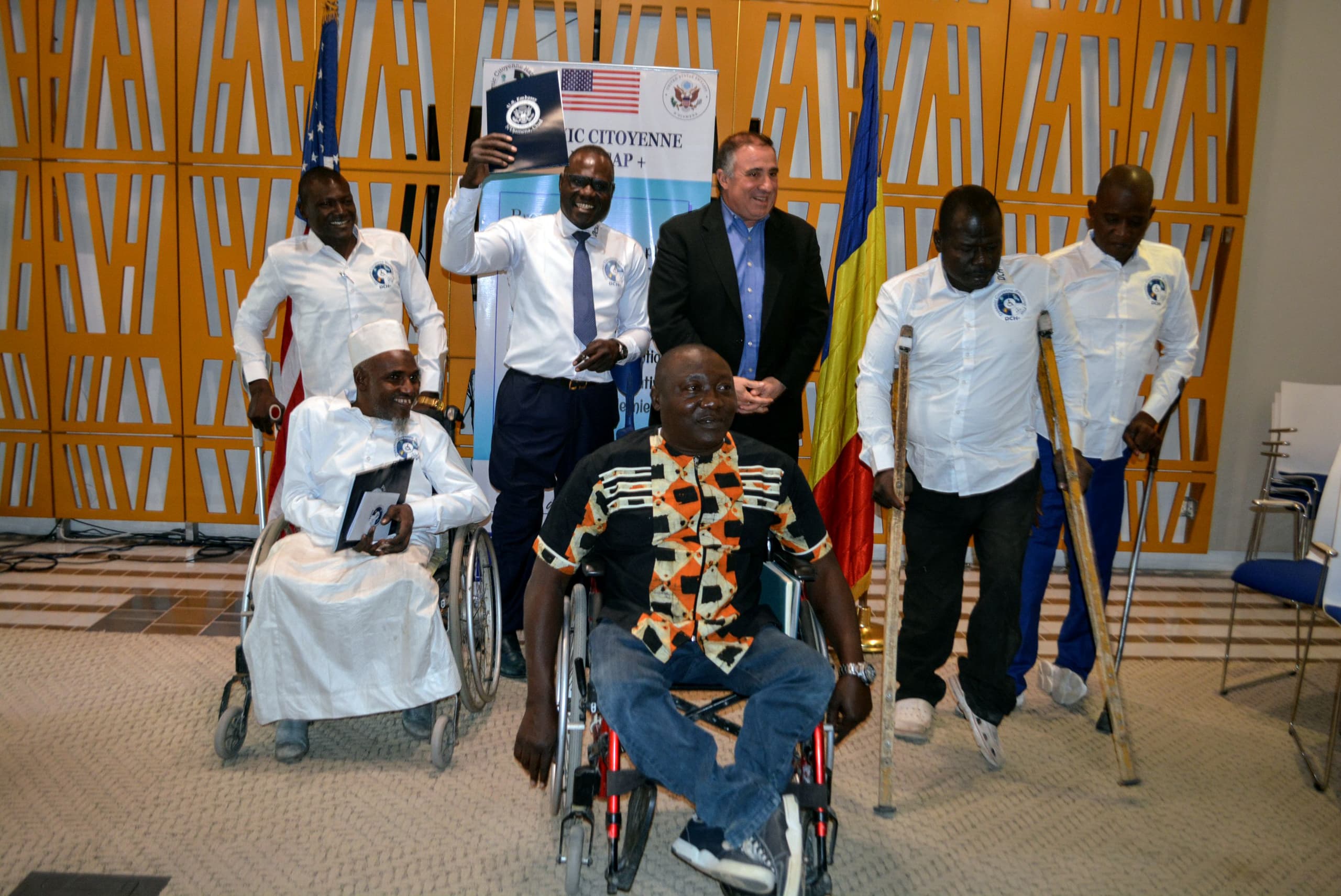 Tchad : les personnes handicapées à l'honneur à l'ambassade des États-Unis d'Amérique